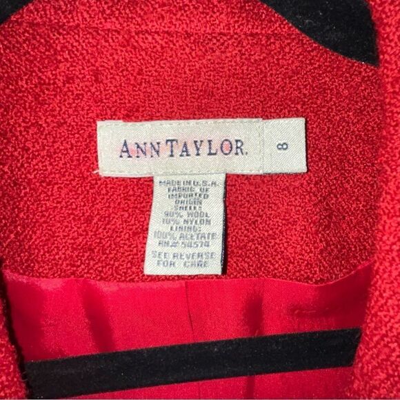 Vintage Ann Taylor Button Front Blazer Jacket - Picture 3 of 5